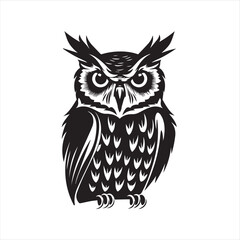 owl vector illustration