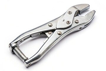 Versatile Locking Plier Lock Wrench Isolated Tool for DIY, Repairs, and Construction Work with Adjustable Grip and