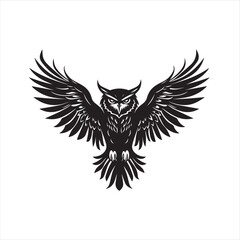 Obraz premium owl vector illustration