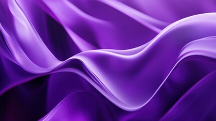 Obraz premium Purple Abstract Waves