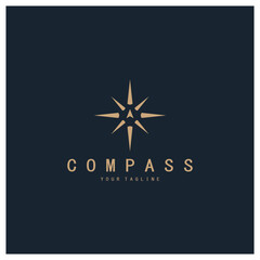 compass icon isolated on background.modern flat compass pictogram,business,marketing,internet concept.trendy simple vector symbol for websitedesign or button to mobile app.logo illustration. © Tomi43