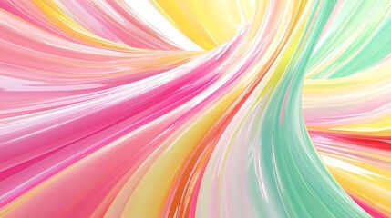 Fototapeta premium Abstract Colorful Swirling Lines Background