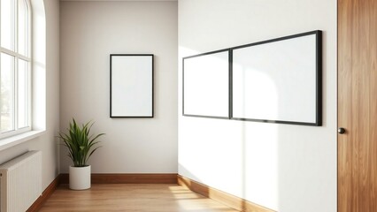 Fototapeta premium empty room with a window