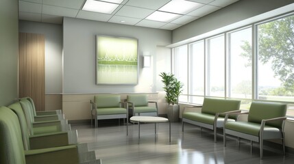 Modern Hospital Waiting Room Design