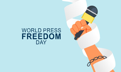 World press freedom day background