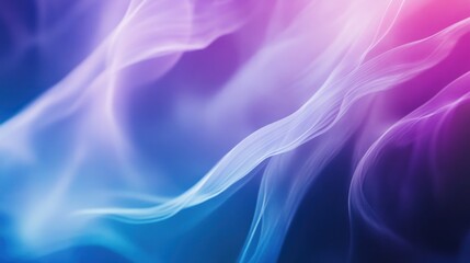 Abstract Smoke Swirls in Vibrant Hues