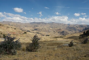 Fototapeta premium Peru la Cima Pass , La Oroya , Santa Rosa de Ocopa Monastery , Huancayo 