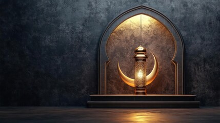 a lamp that is on top of a table