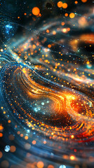Abstract sci-fi style background image,Modern sci-fi science image