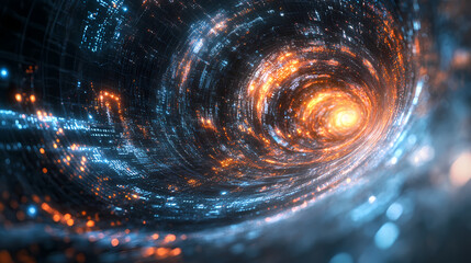 Abstract sci-fi style background image,Modern sci-fi science image