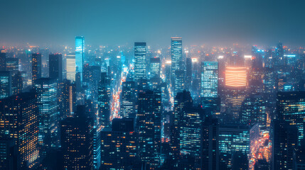 Obraz premium Abstract sci-fi style background image,Modern sci-fi science image