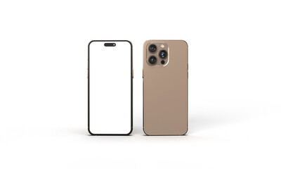 phone mobile smartphone gadget technology back font white isolated mockup empty screen communication display template business device modern realistic camera electronic wireless cyberspace connection 