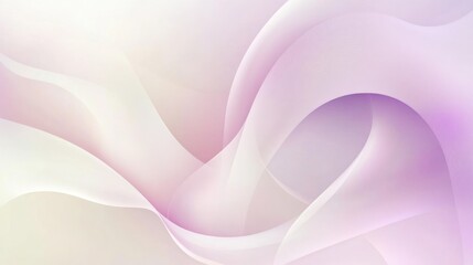 Abstract Pink and White Waves