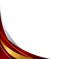 Modern Luxury Curve Border With Line Decoration