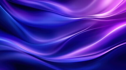 Abstract Swirling Purple and Blue Background