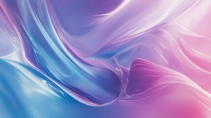 Obraz premium Abstract Purple and Blue Swirls