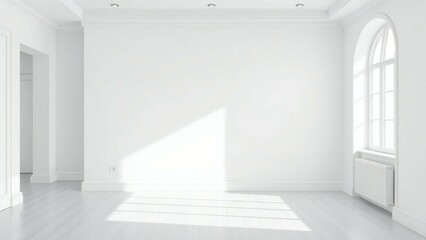 Fototapeta premium 3d render of a corridor