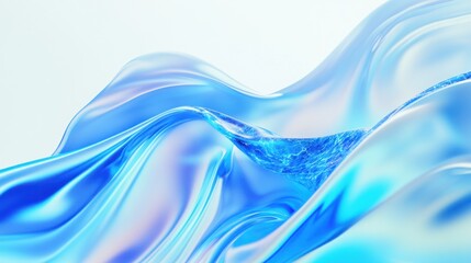Abstract Blue Waves