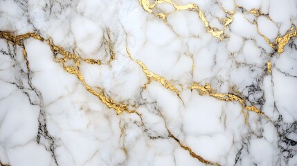 Detailed White Marble Surface Texture