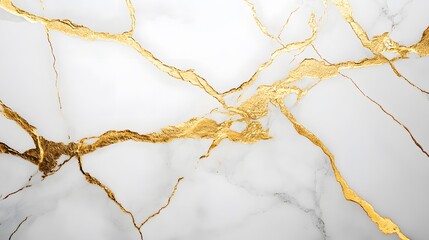 Hyper-Realistic White Marble Background