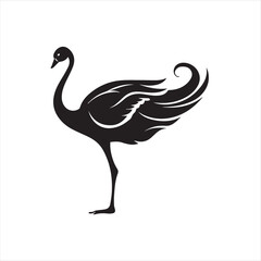 black swan on white,swan, bird, animal, vector, illustration, water, silhouette, symbol, love, lake, nature, art, duck, birds, cartoon, drawing, feather, black, beak, icon, design, wing, swimming, swa