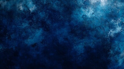 Obraz premium Abstract grunge dark navy blue background with rough, decorative texture, perfect for graphic design banners or posters