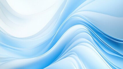Obraz premium Abstract Blue Waves