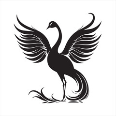 black swan on white,swan, bird, animal, vector, illustration, water, silhouette, symbol, love, lake, nature, art, duck, birds, cartoon, drawing, feather, black, beak, icon, design, wing, swimming, swa