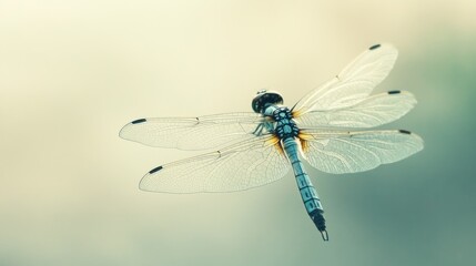 Dragonfly in Flight