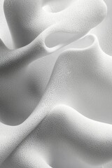 Obraz premium Abstract White Surface with Textured Pattern