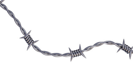 barbed wire