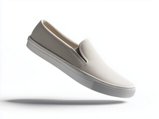 Men's beach slip-on shoe on a white background