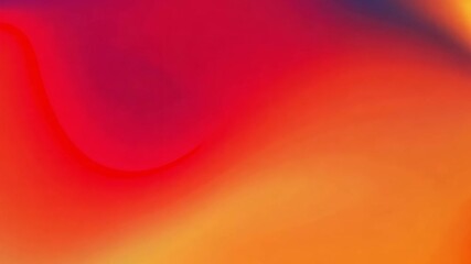 Vibrant red and orange gradient background with energetic pulsating movement