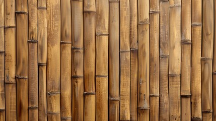 Naklejka premium Natural bamboo background with vertical and smooth lines