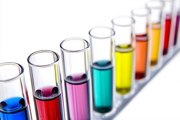 A customizable poster template designed for educational or scientific presentations, featuring a designated area for personalized text on a clean white backdrop.