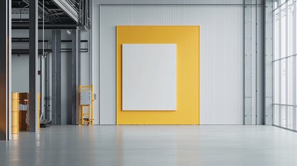 A versatile poster template designed for advertising, featuring a customizable text area against a clean white backdrop.