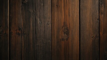 Fototapeta premium wooden wall. brown wood background. dark wood