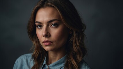 Fototapeta premium portrait of beautiful girl