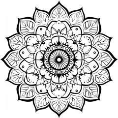Mandala. Round Ornament Pattern