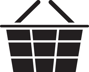 Basket Glyph Icon