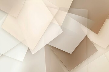 Obraz premium Harmonious Rectangle Background in Cream and Gray