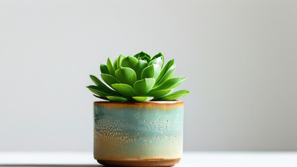 Succulent Serenity: A Minimalist Pot Design