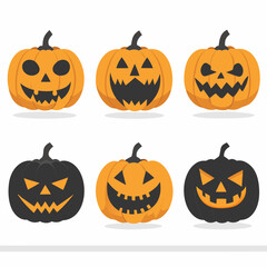 Halloween Pumpkin Emoji Vector Icons' Big Set of Halloween Pumpkin Emoji Icons' Download Halloween Pumpkin Emoji Vector Icons' High-Quality Halloween Pumpkin Emoji Vector Set' Spooky Halloween Pumpkin