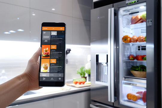 Customizing a smart refrigerator’s interface for meal planning