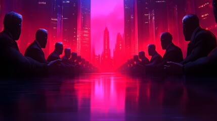 Close-up of hands grasped in unity, expressing thanks around a table, captured in a heartfelt 3D illustration