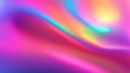 Fototapeta premium A vibrant abstract design featuring smooth gradients and flowing colors.
