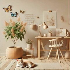 Obraz premium working desk 