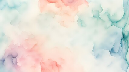 Fototapeta premium A soft, abstract background with pastel colors blending in a fluid design.
