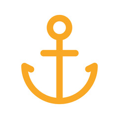 anchor flat icon