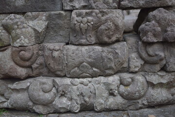 Jalatunda temple archaeological site on the slopes of Mount Penanggungan